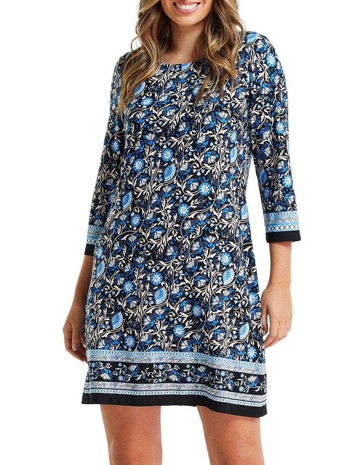 Labyrinth Dress Blue