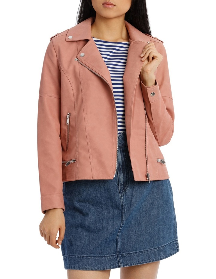 Vero Moda World Short Faux Leather Jacket Myer World Short Faux Leather Jacket Image 1