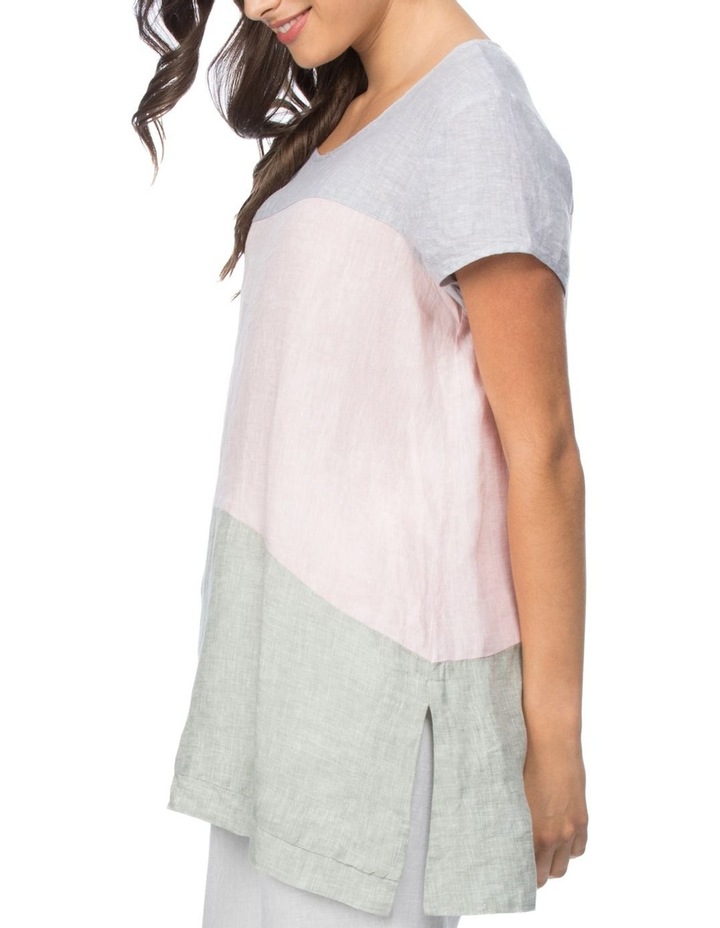 Hammock & Vine Spliced Multi Coloured Short Sleeve Top MYER