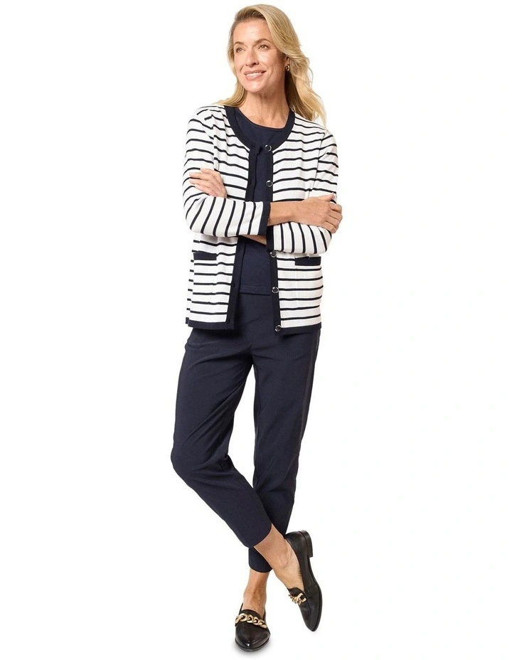 Kamiko Cardigan in White image 4