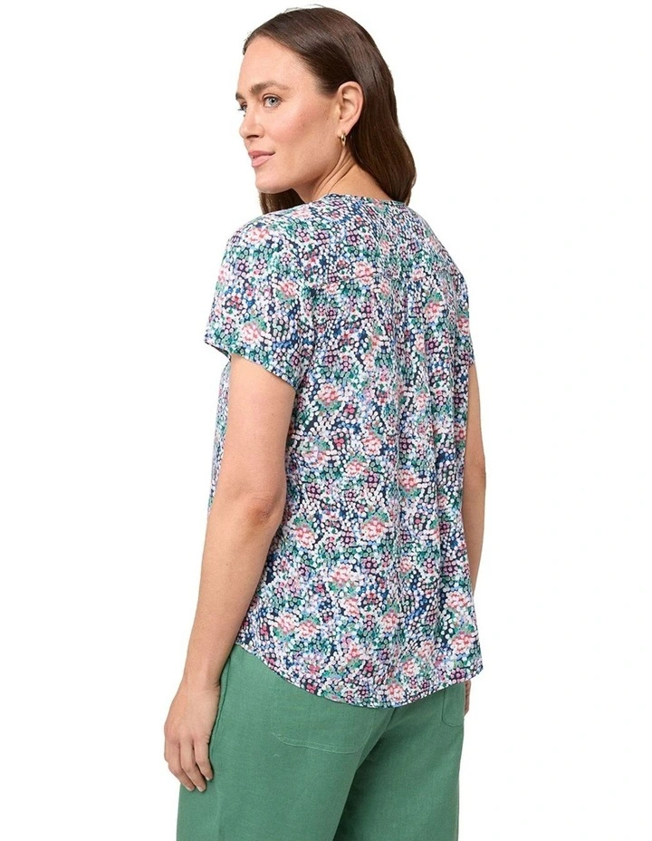 Klara Blouse in Ink image 2