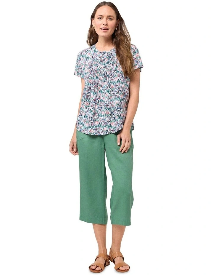 Klara Blouse in Ink image 4