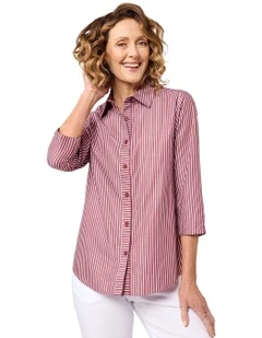 Melika 3/4 Sleeve Shirt in Uluru