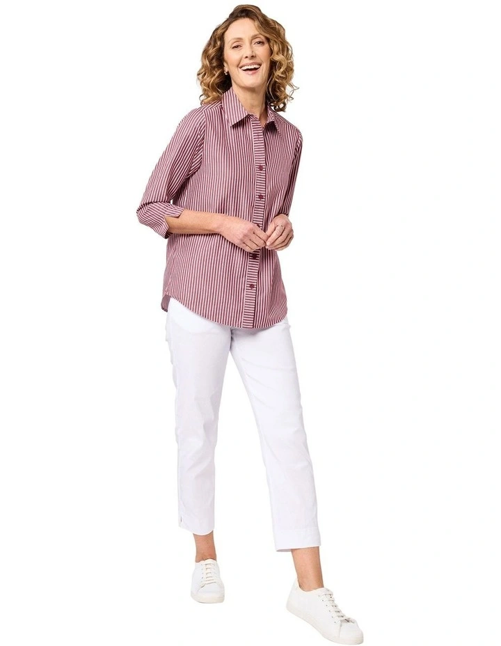 Melika 3/4 Sleeve Shirt in Uluru image 4