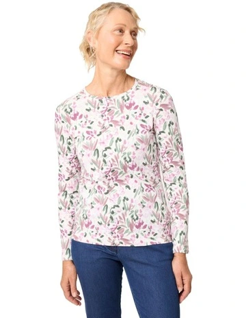 Faina Top in Pink