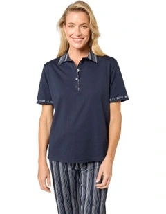 Mainie Polo T-shirt in Blue
