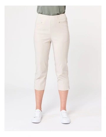 Liberty 3/4 Pant in Stone