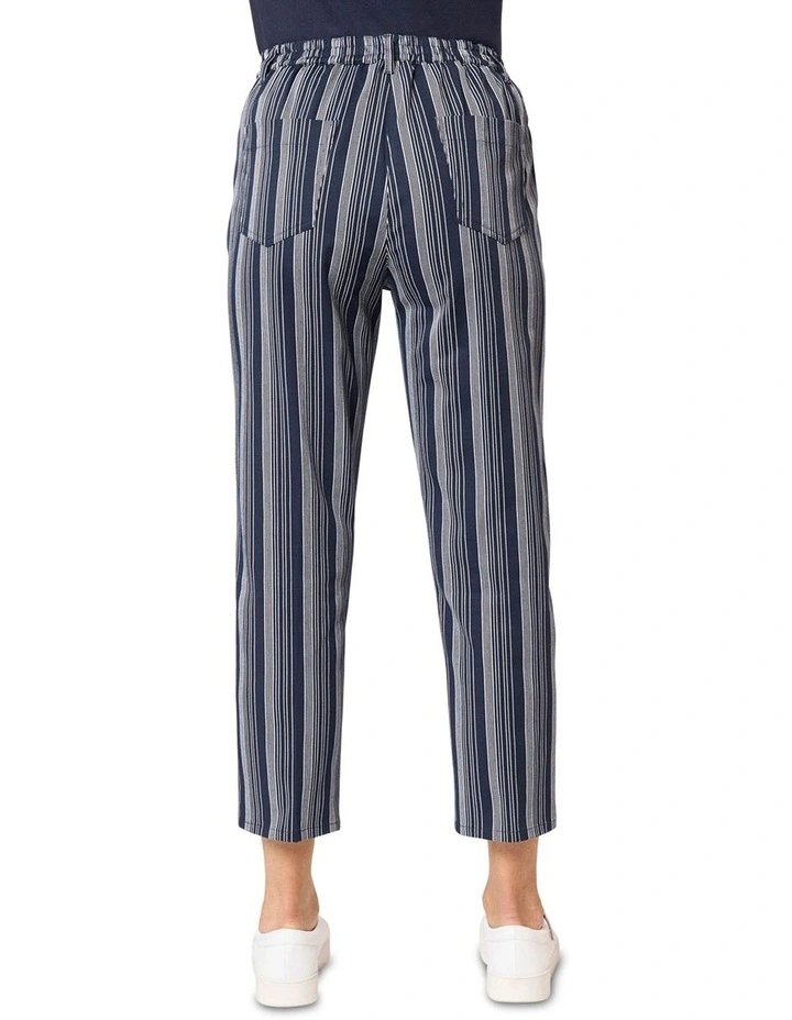 Mainie 3/4 Length Pant in Blue image 2