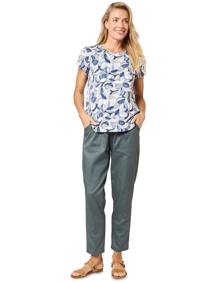 Mercer Short Length Pant in Grey image 4