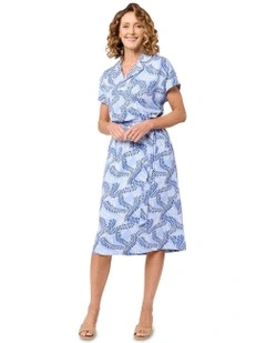 Allira Dress in Blue
