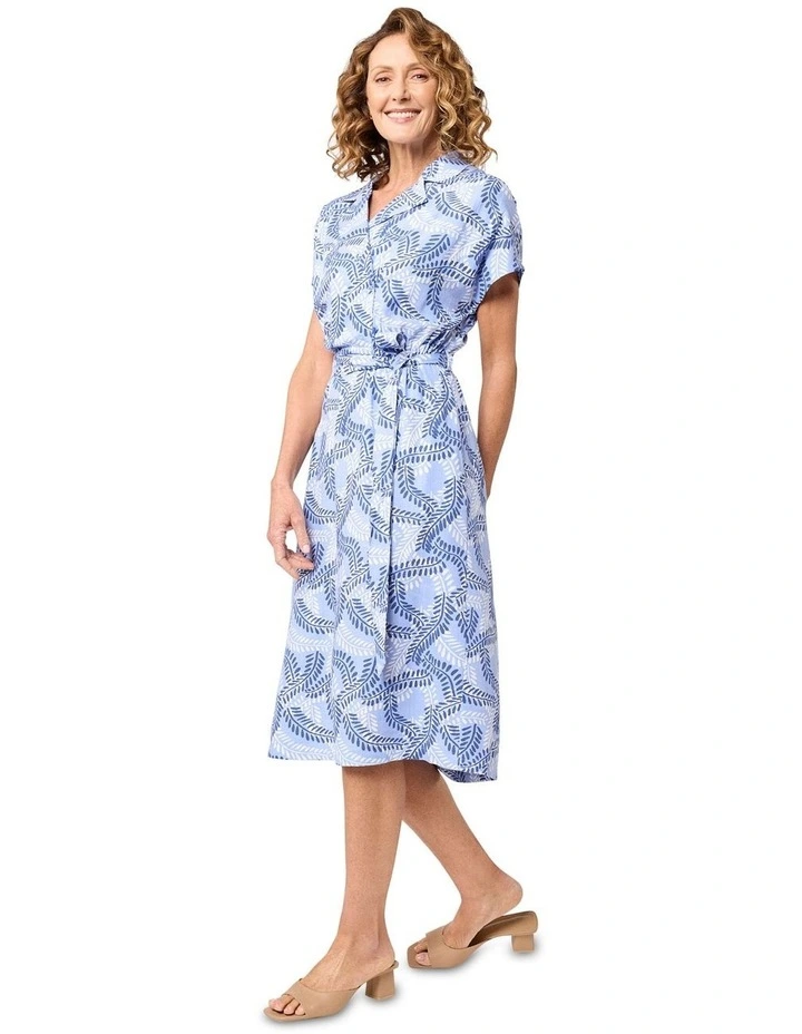 Allira Dress in Blue image 3