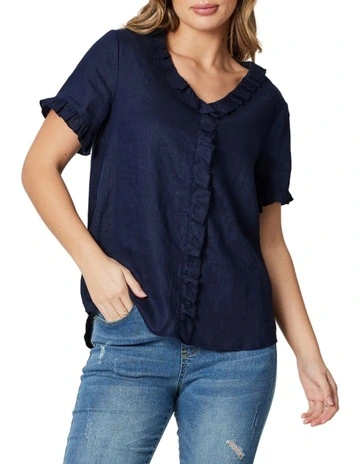 Gordon Smith Retreat Lace Top White