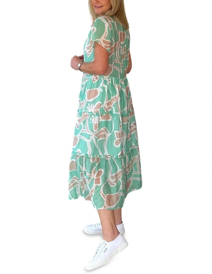 Noosa Dress in Mint image 2