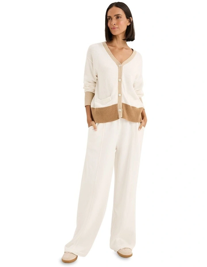 Carbon Cardigan in Ecru image 1