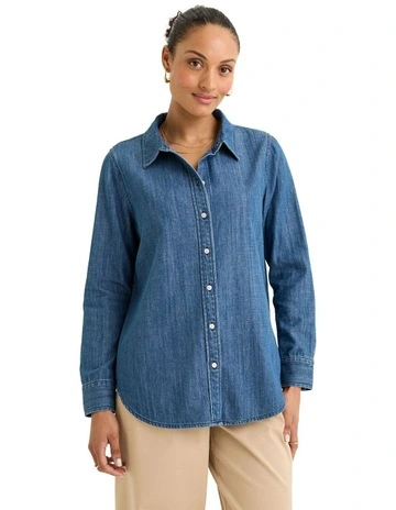 Citrine Shirt in Blue