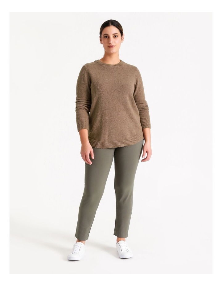 Wardrobe Staple Slim Full Length Pant Khaki