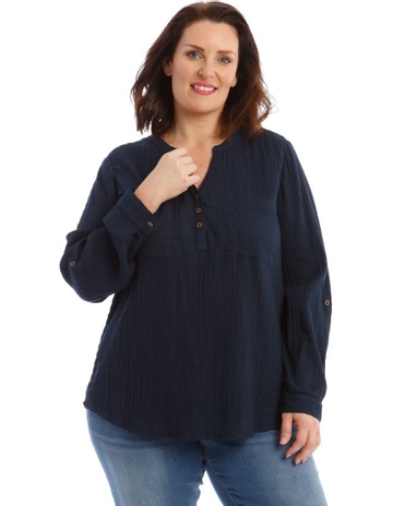 Investments Plus Size Christine Gold Label Non Iron Long Sleeve Jacquard Button Front Shirt | Dillard's Investments Plus Size Christine Gold Label Non Iron Long Sleeve Jacquard Button Front Shirt | Dillard's