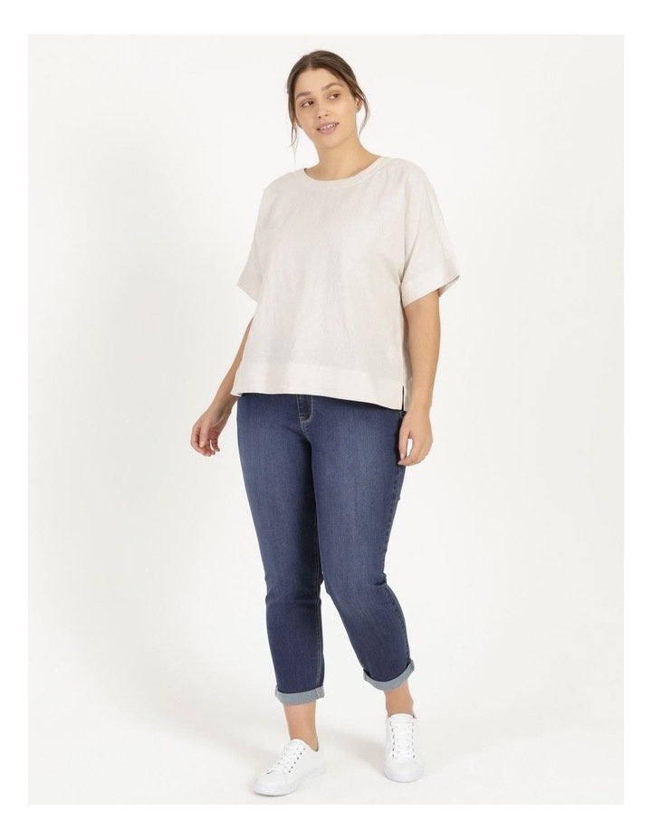 Wardrobe Staple Denim Crop Jean Dark Blue