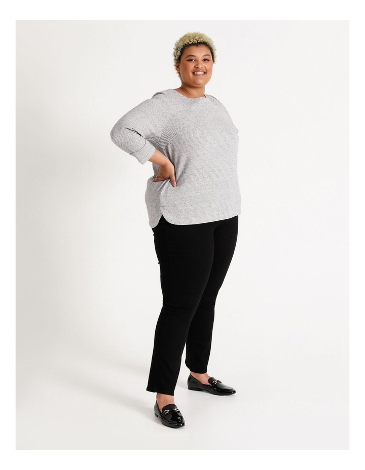 Wardrobe Staple Straight Full Length Jean Black