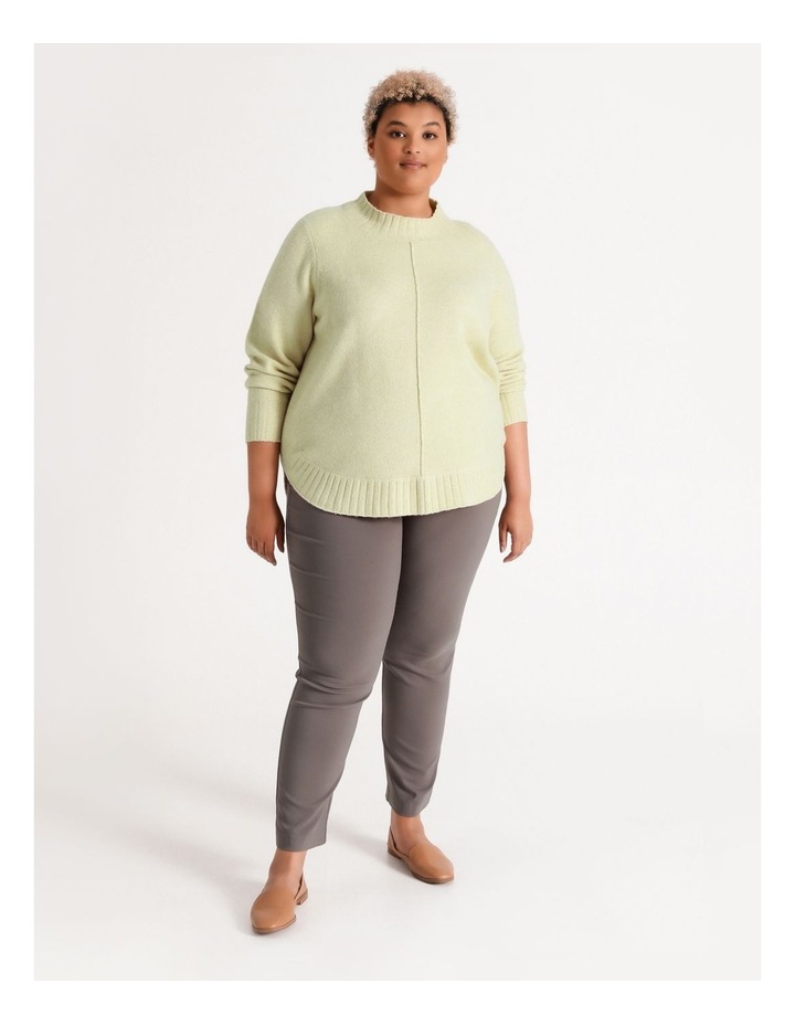 Wardrobe Staple Slim Full Length Pant Khaki