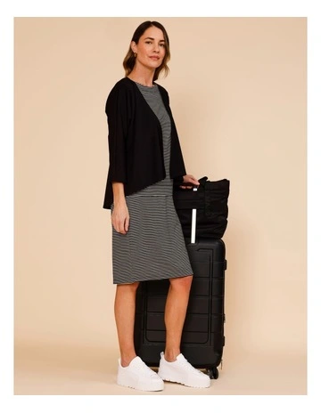 Travel Knit Jacket In Black