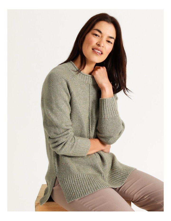 forest green jumper women's