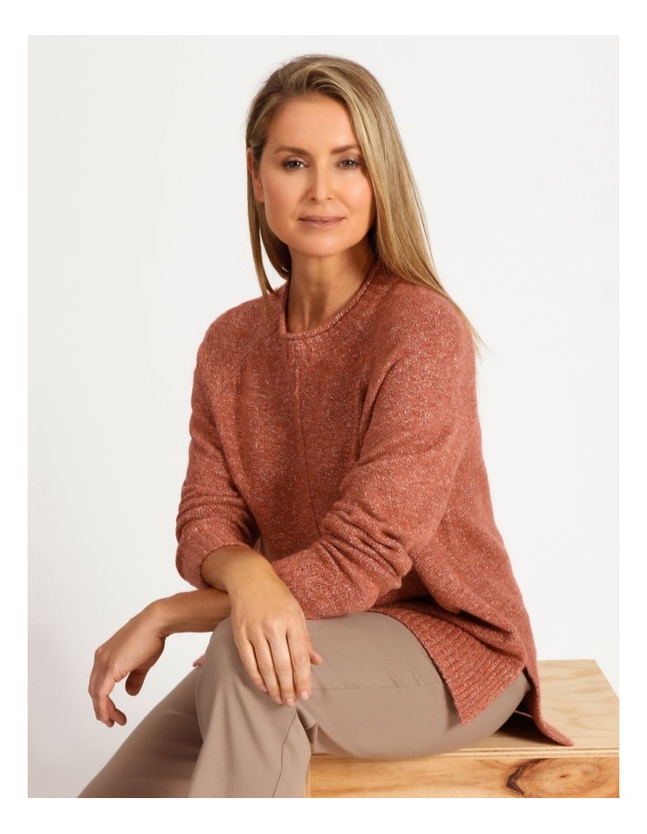 rust coloured jumper womens