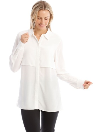 Investments Plus Size Christine Gold Label Non Iron Long Sleeve Jacquard Button Front Shirt | Dillard's Investments Plus Size Christine Gold Label Non Iron Long Sleeve Jacquard Button Front Shirt | Dillard's