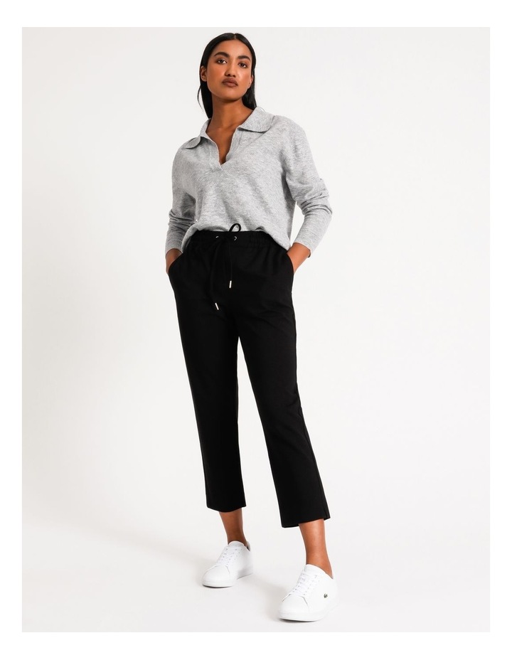Tailored Slim Leg Jogger Black