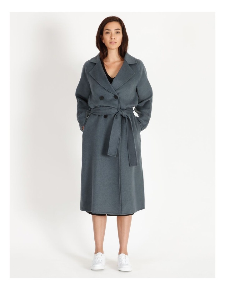 basque wrap coat