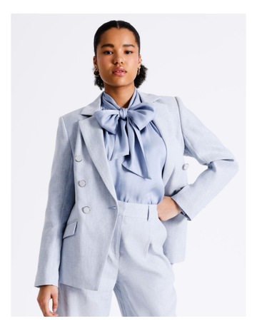 Basque blue coat clearance
