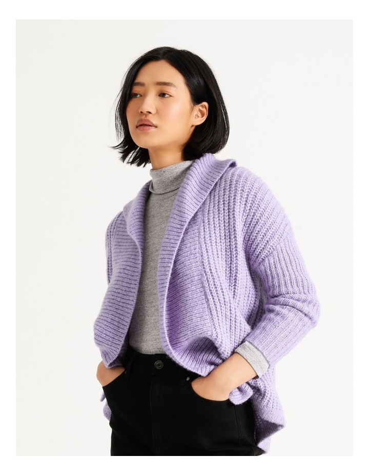 Basque Relaxed Longline Cardigan In 
