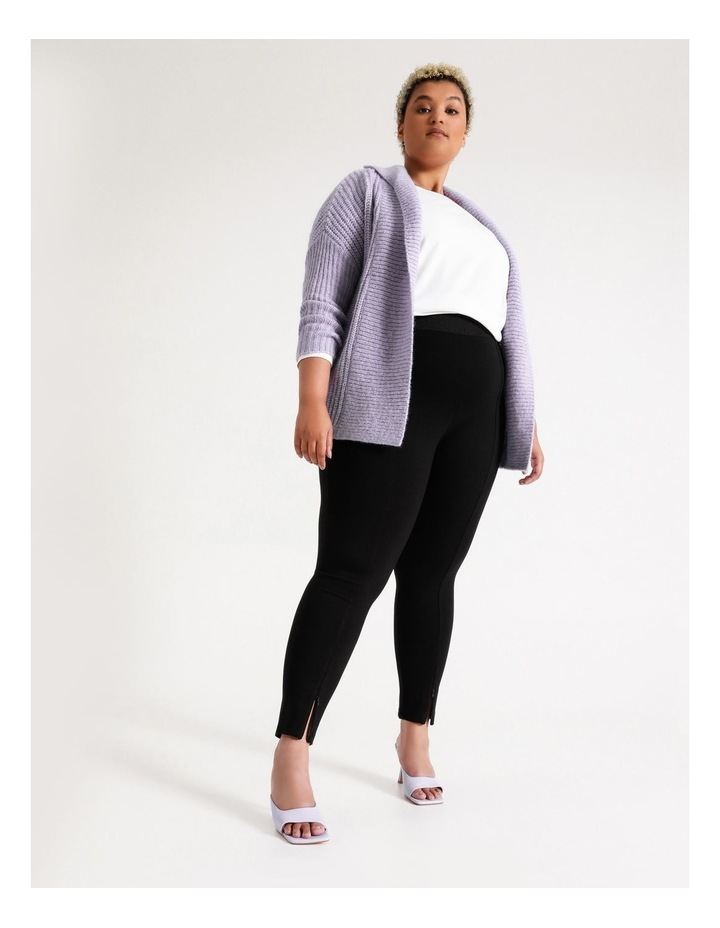 Basque Relaxed Longline Cardigan In 