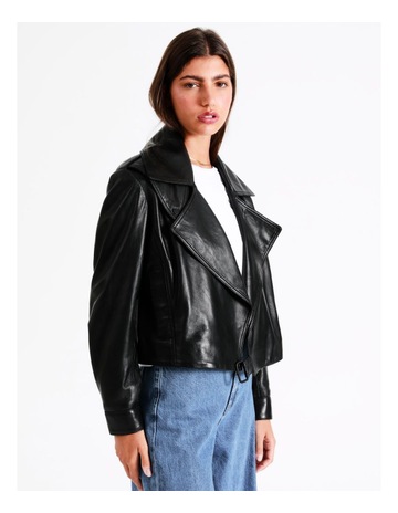 Basque leather jacket Clearance