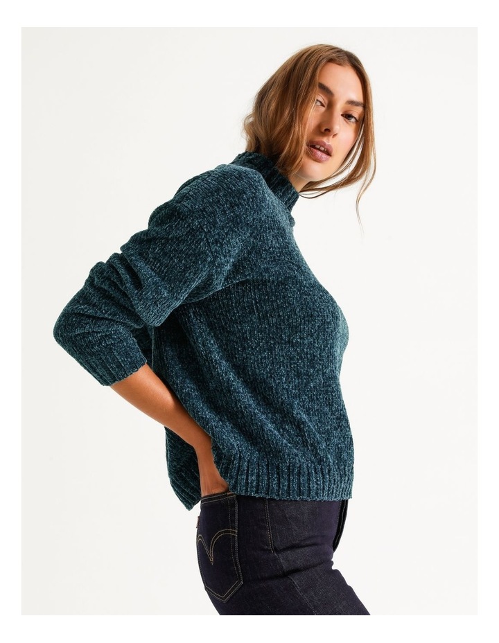Piper Fine Chenille Jumper Teal | MYER
