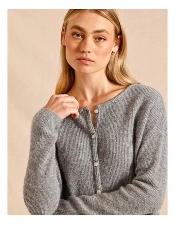 Lightweight Cardigan in Grey