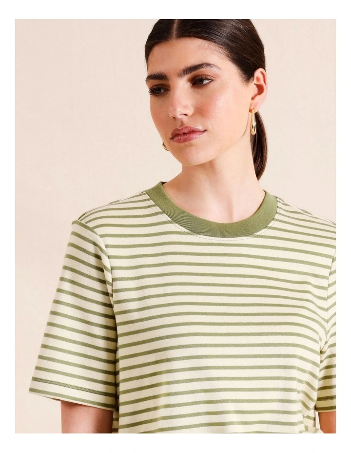 Organic Cotton Boyfriend Tee in Assorted image 2