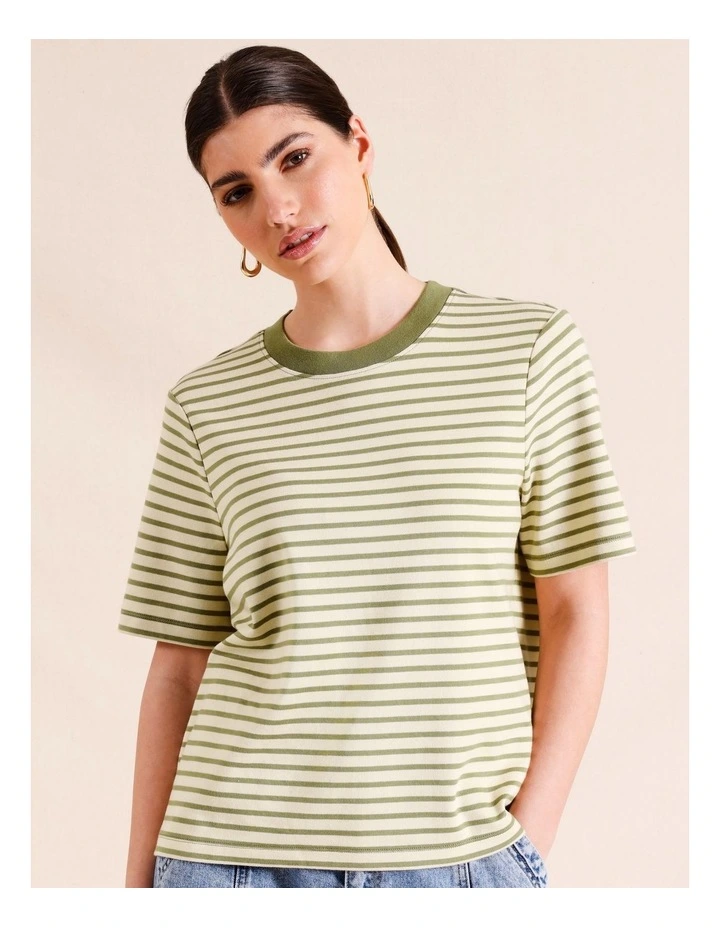 Organic Cotton Boyfriend Tee in Assorted image 5