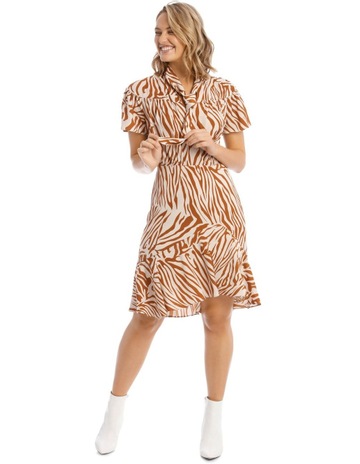 Myer leopard print dress Outlet