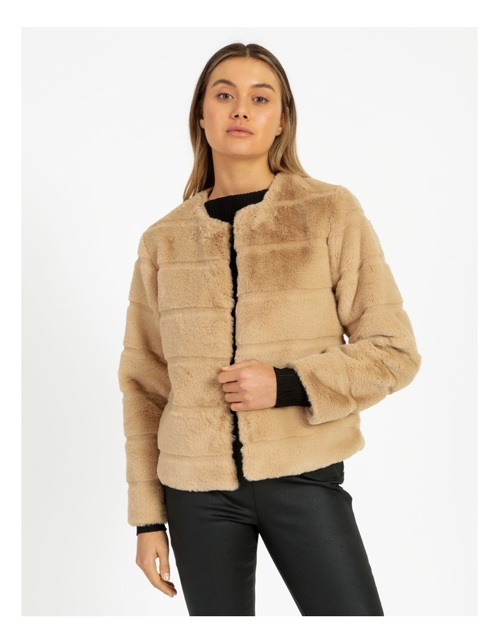 myer faux fur jacket