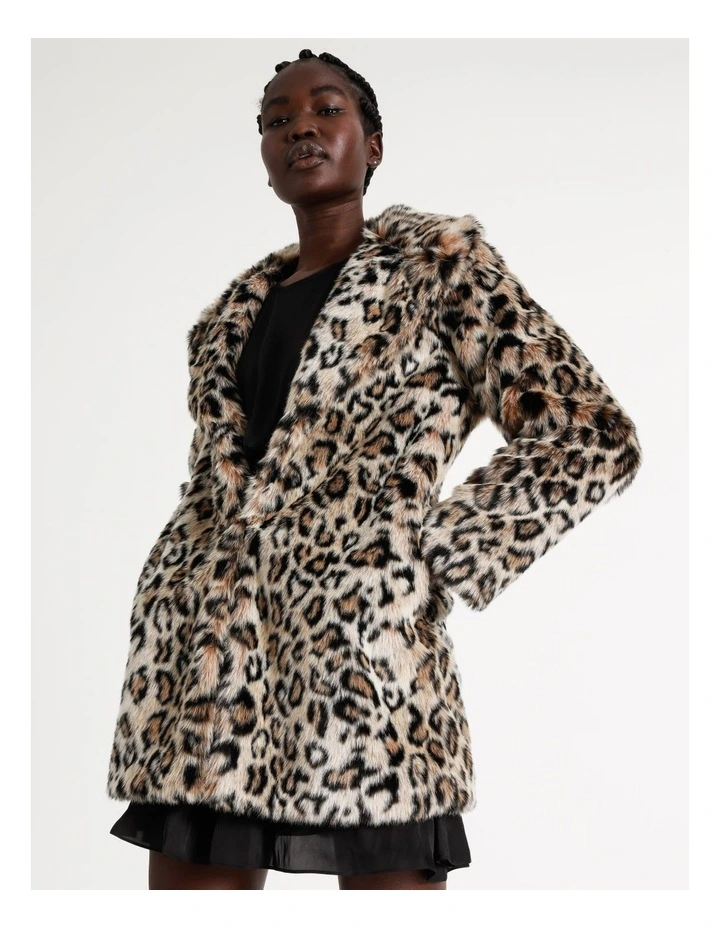 Wayne Cooper Animal Fur Coat Myer Wayne Cooper Animal Fur Coat Myer, Animal Faux Fur Long Coat