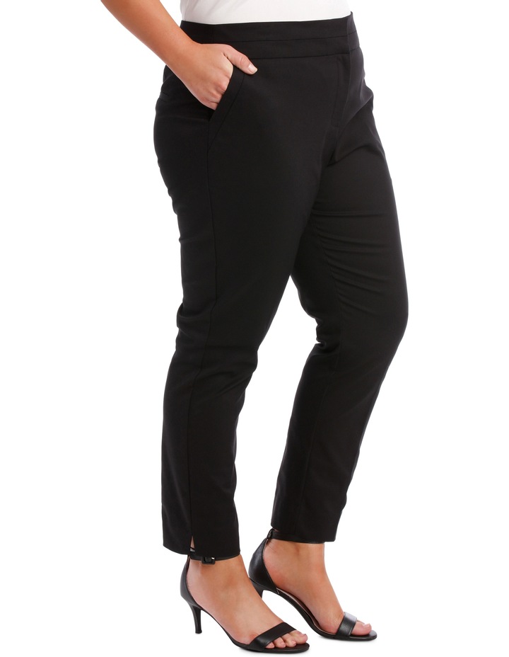 Basque Cotton Sateen Ankle Grazer Pant | MYER