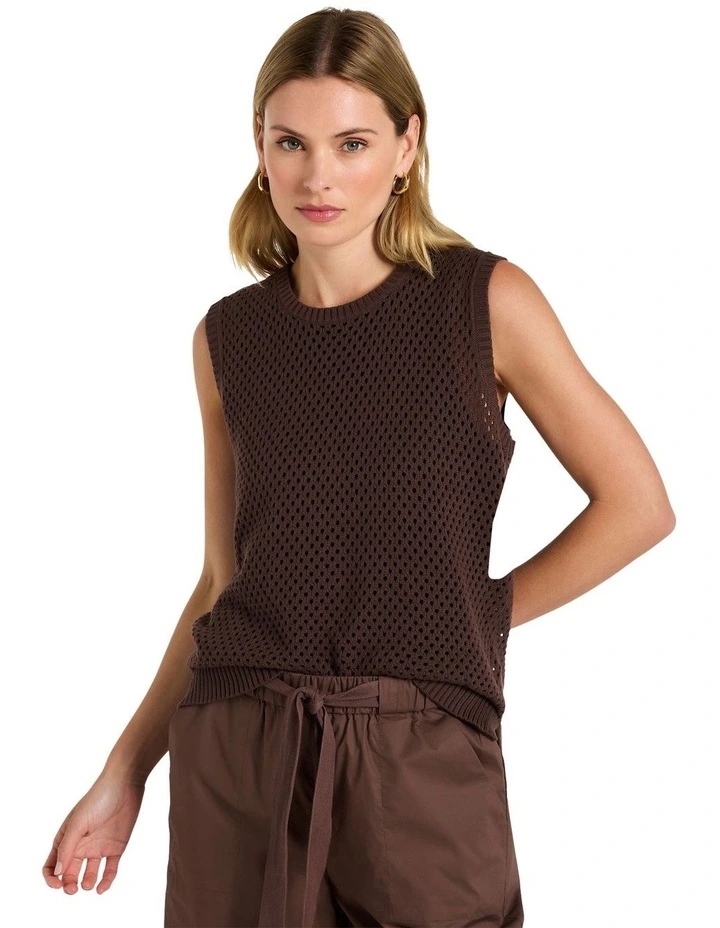 Nest Tank in Brown image 5
