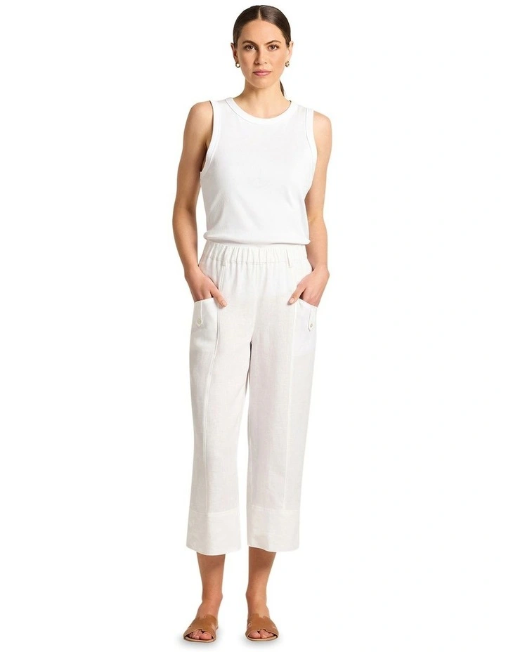 Willow Pant in White image 1