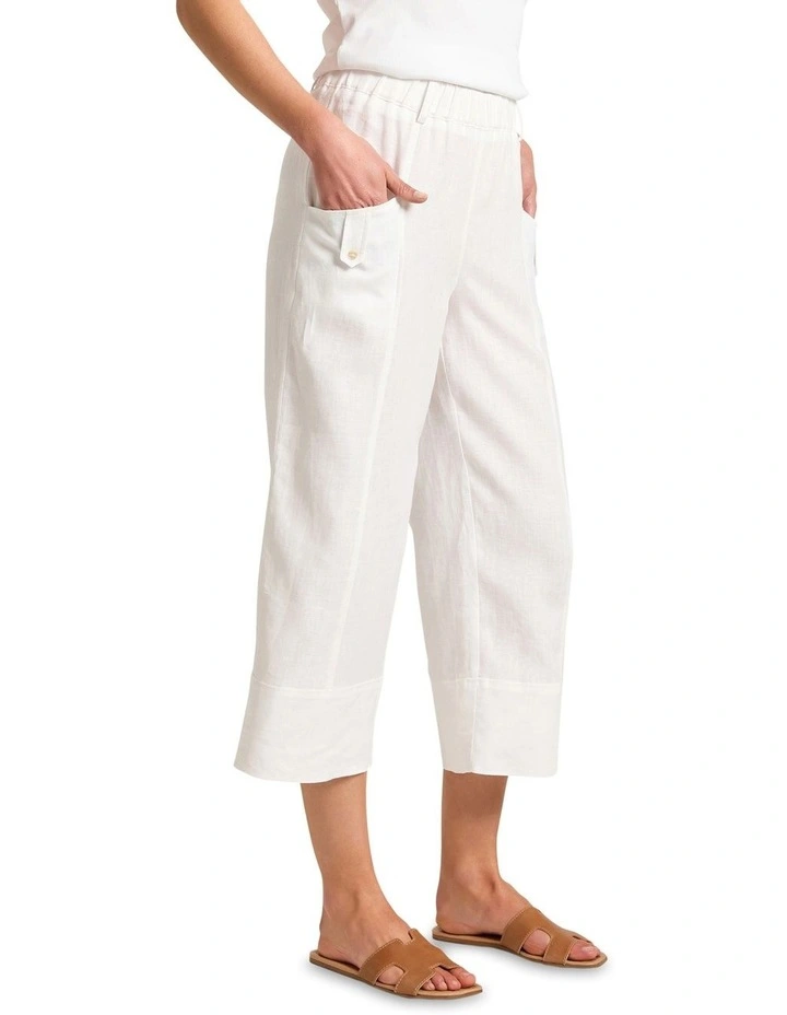 Willow Pant in White image 3