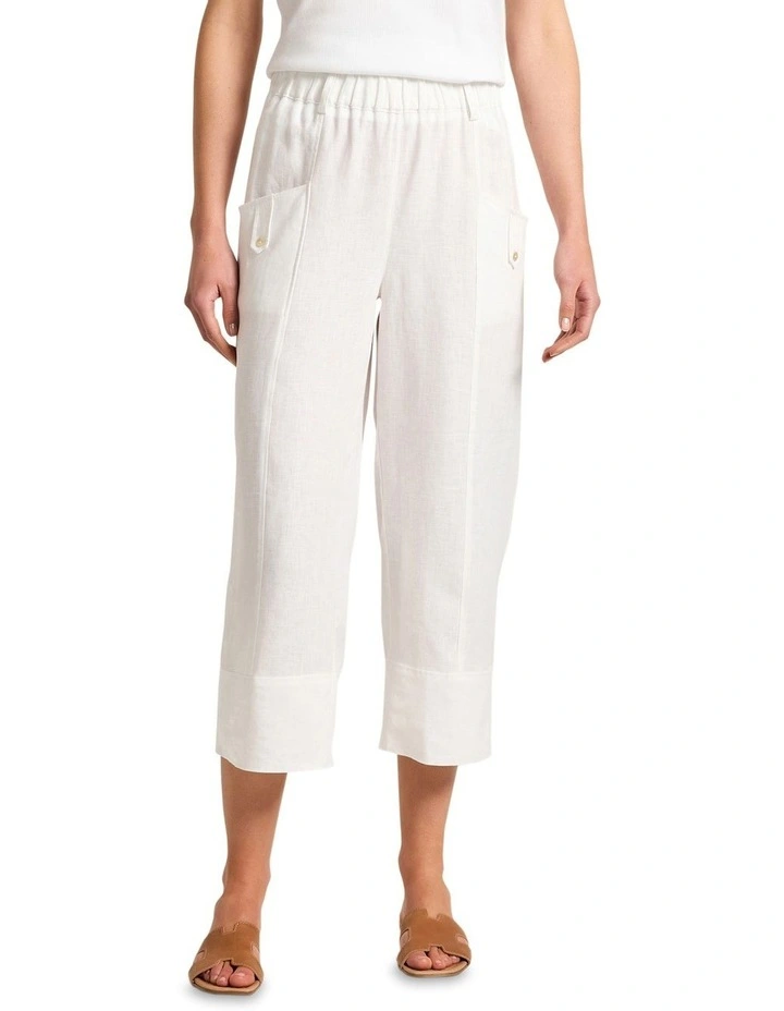 Willow Pant in White image 5