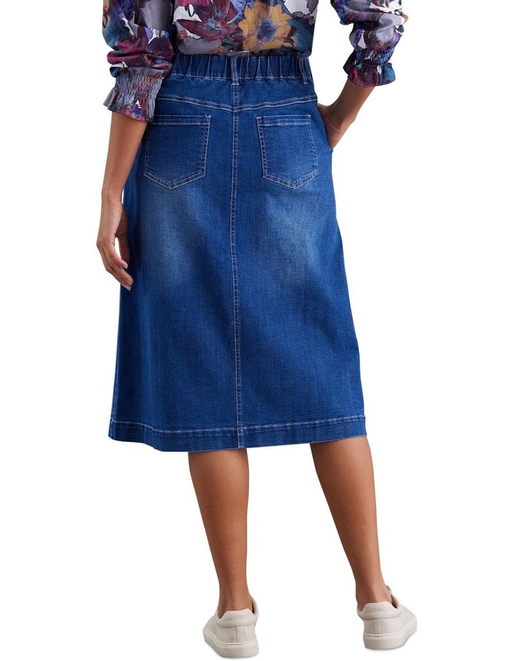 Women's Denim Skirts | Black, White 