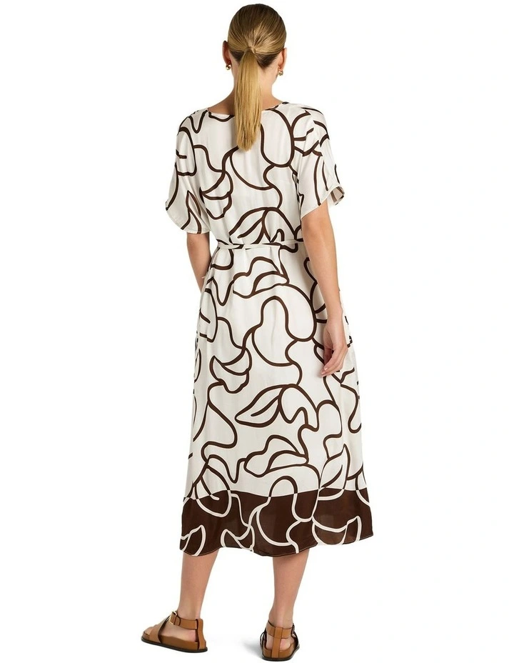 Resort Dress in Brown image 2