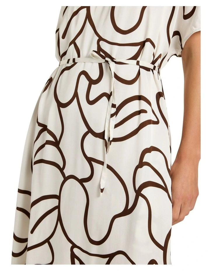 Resort Dress in Brown image 4