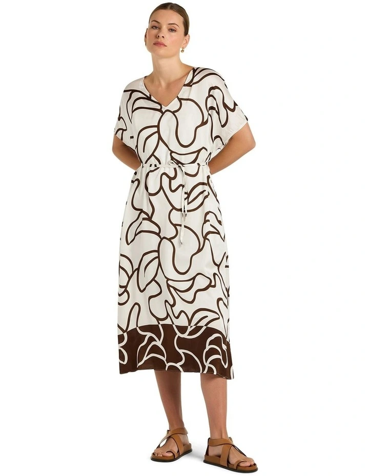 Resort Dress in Brown image 5